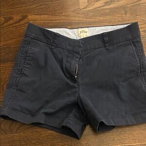 J. Crew Dark Blue Women's Bermudas